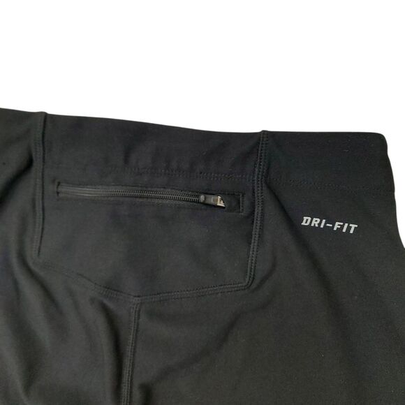 Nike Running Pants Womens Small Black Breathable Stretch Training Compression - Picture 13 of 13
